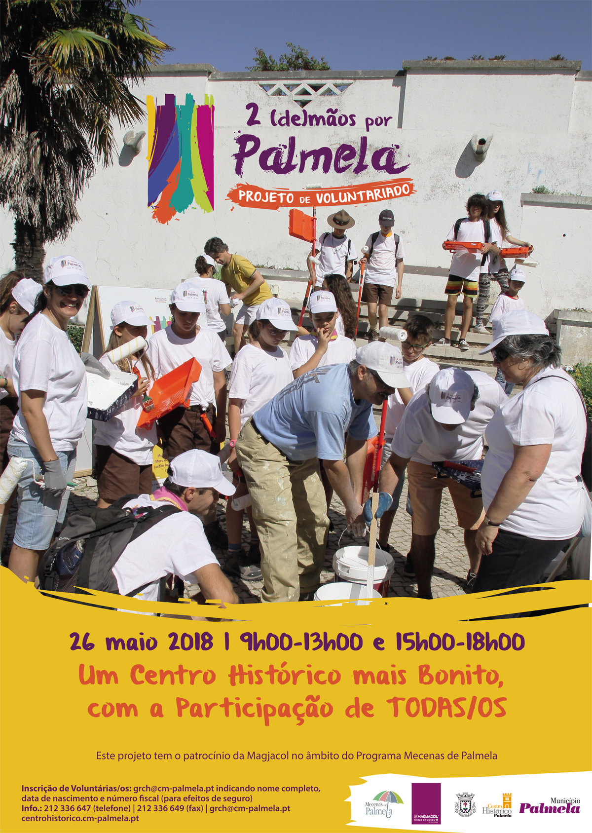 “2 (de)mãos por Palmela” com inscrições abertas para voluntariado