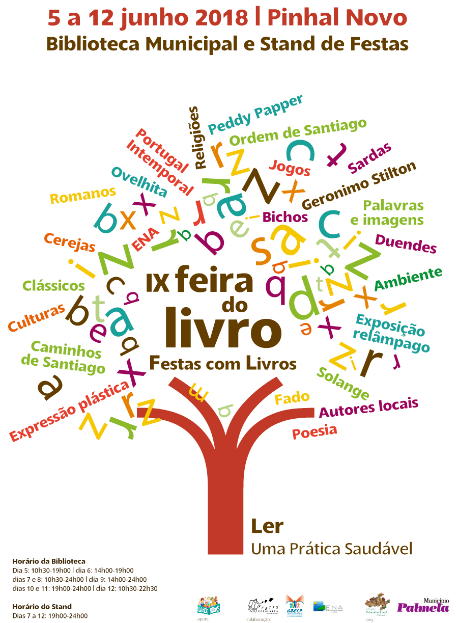 Câmara promove IX Feira do Livro “Festas com Livros” durante as Festas Populares de Pinhal Novo