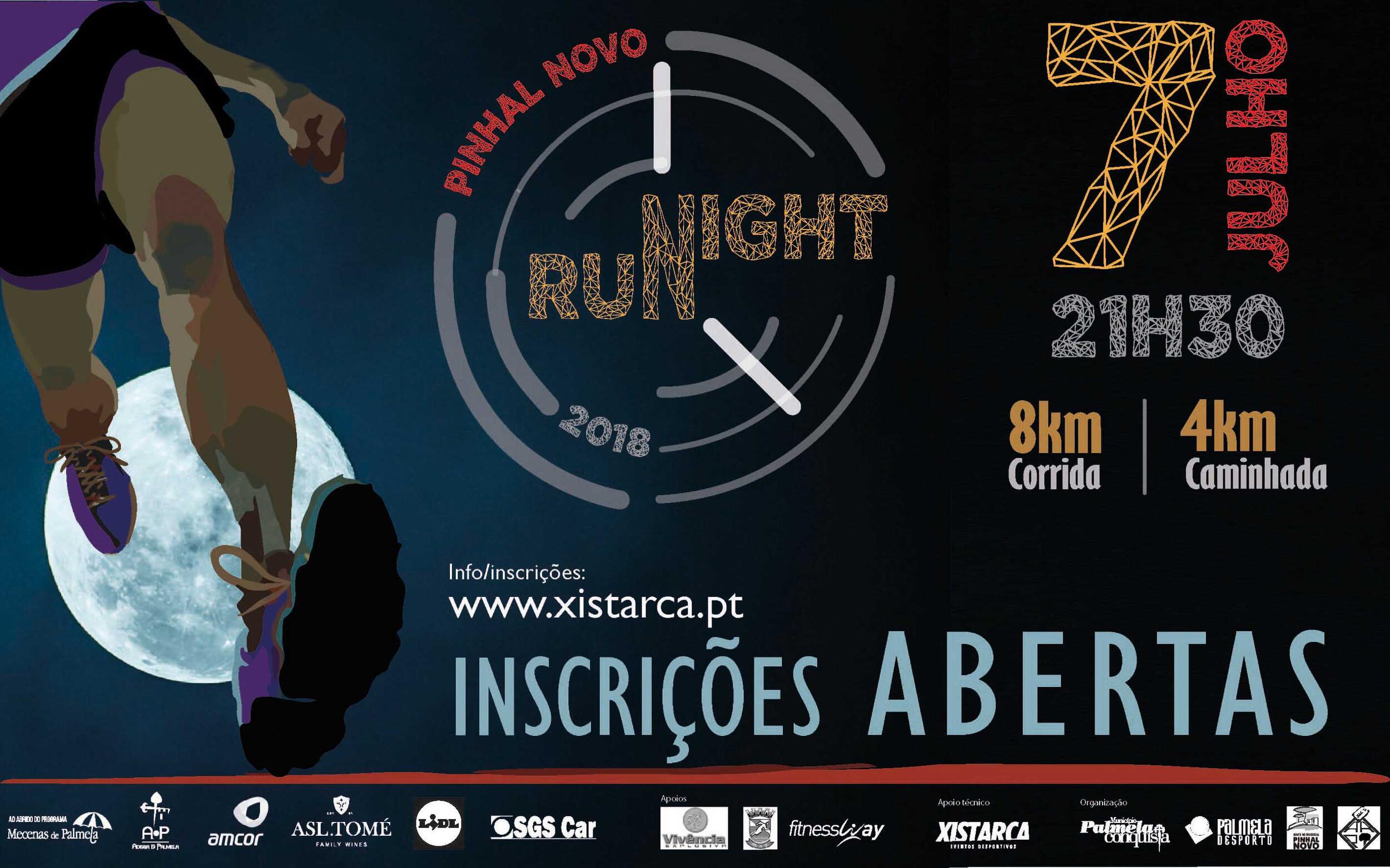 Já fez a sua inscrição para a 2.ª Pinhal Novo Night Run? Treinos semanais abertos em grupo com au...
