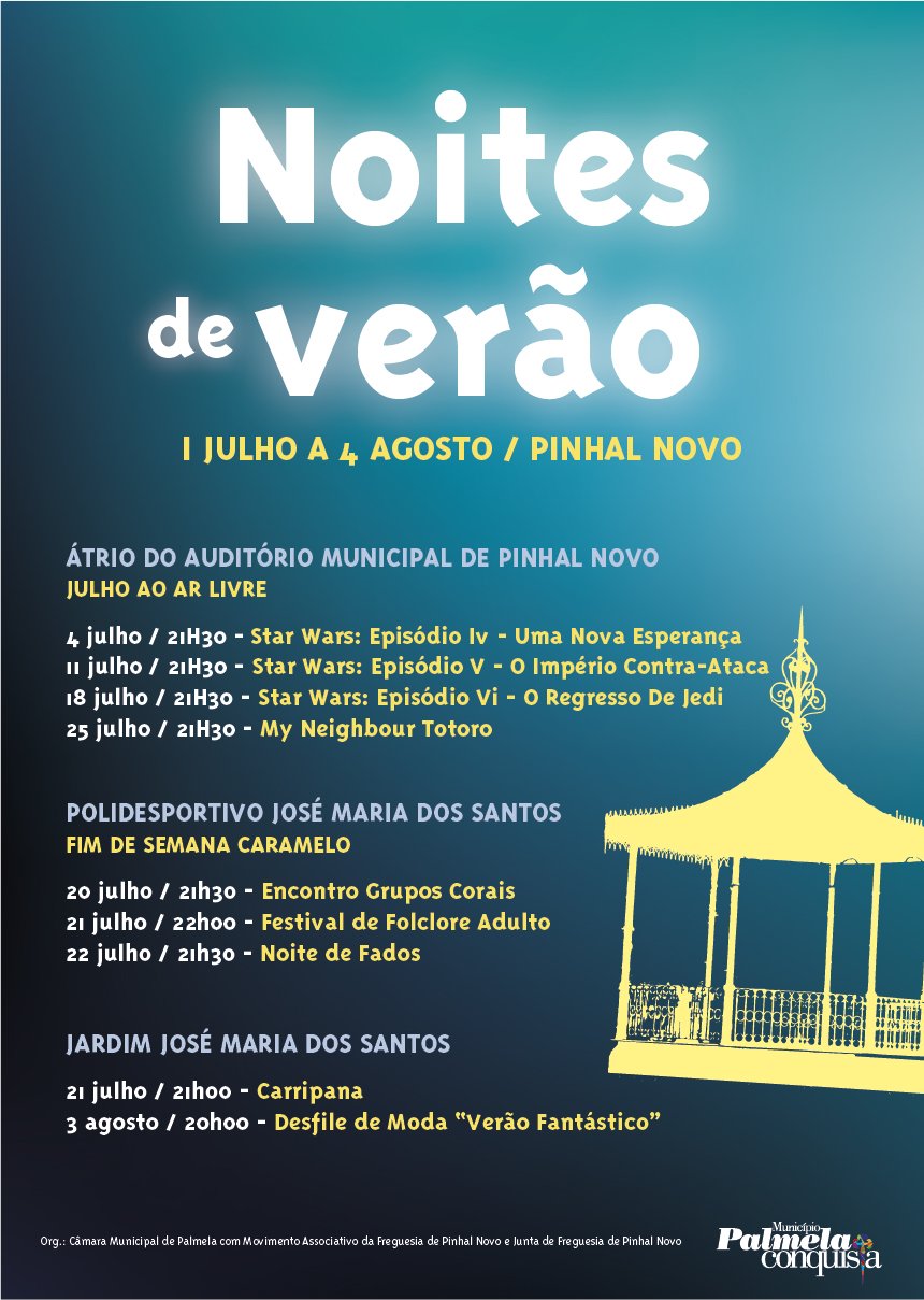 “Noites de Verão” trazem animação ao coração da vila de  Pinhal Novo