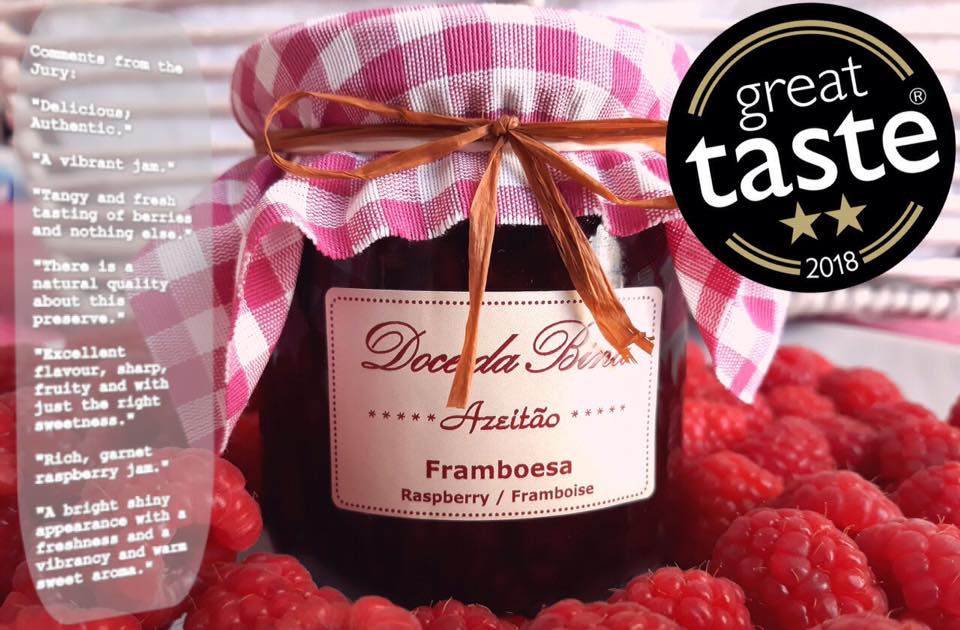 "Doce da Bina” distinguida em concurso internacional Great Taste Awards 2018