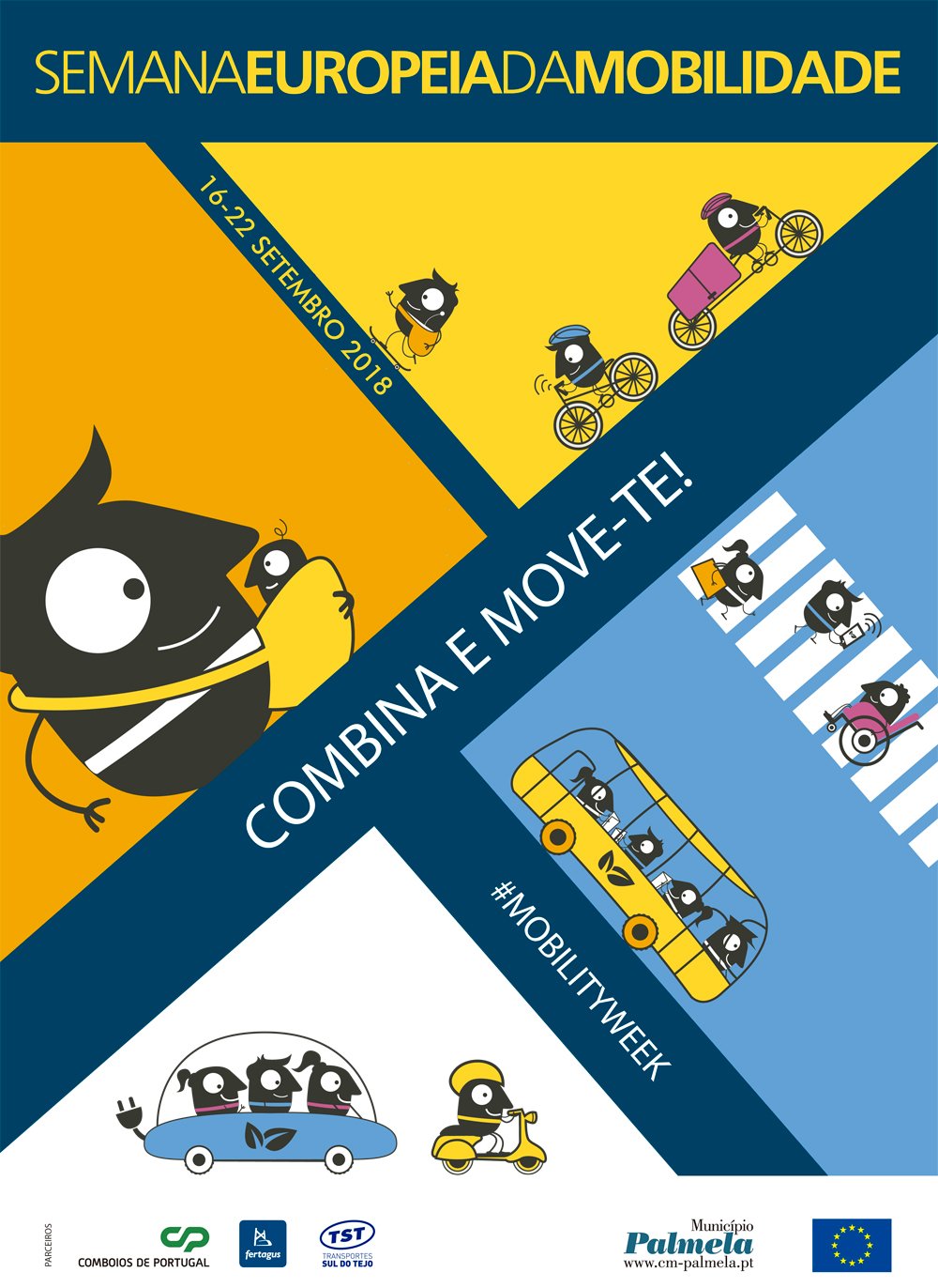 Comemorações da Semana Europeia da Mobilidade em Palmela