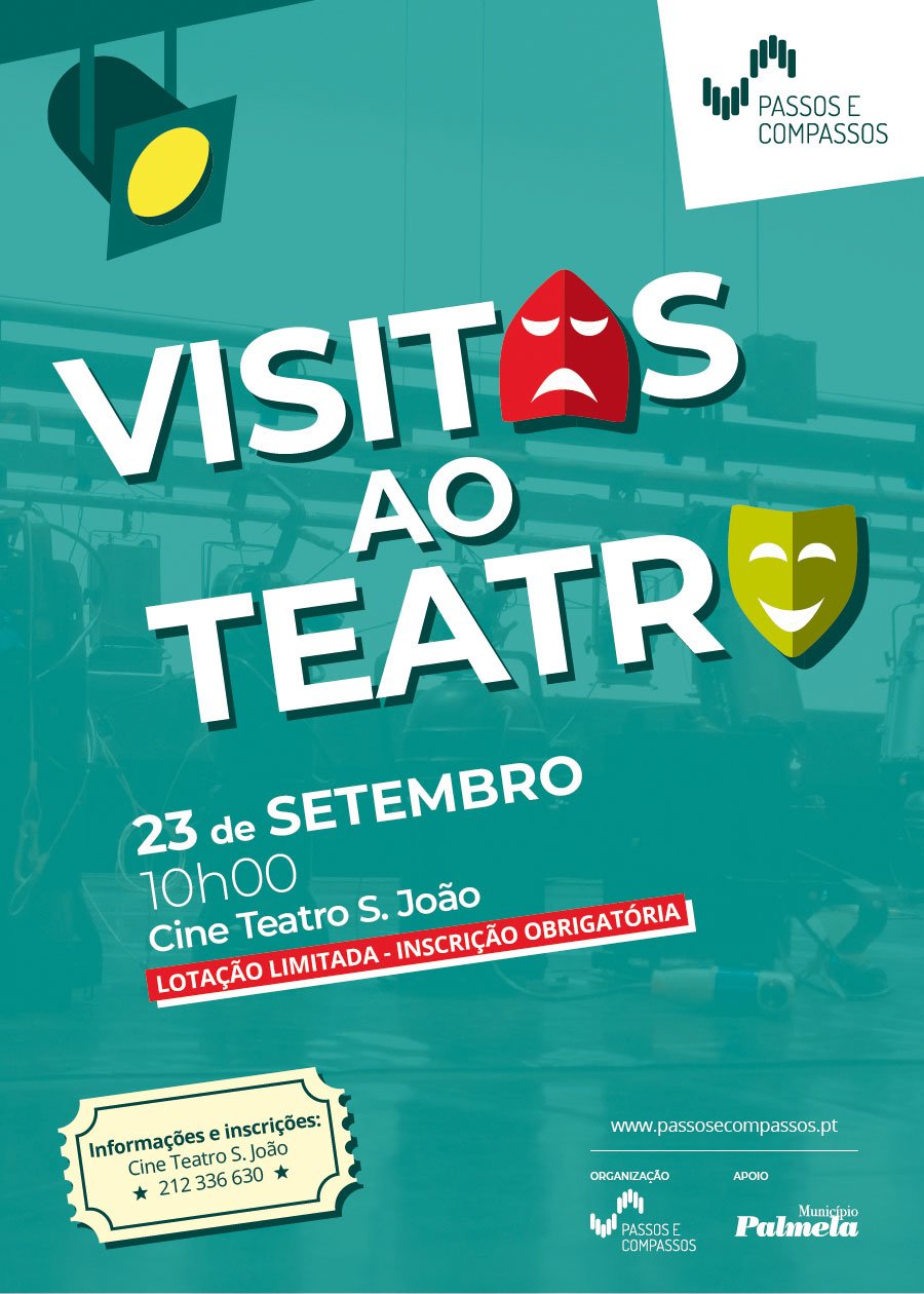 Passos e Compassos promove visitas ao Cineteatro S. João em Palmela