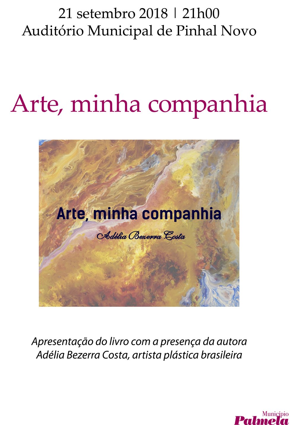 Artista plástica da Amazónia apresenta livro de arte “Arte, Minha Companhia” no Auditório Municip...