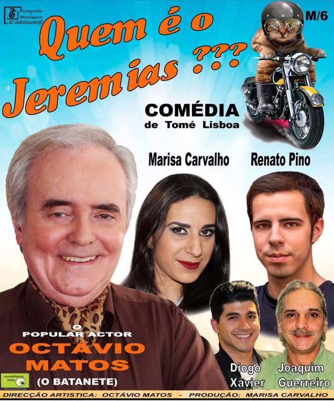 Cineteatro S. João recebe comédia “Quem é o Jeremias?”