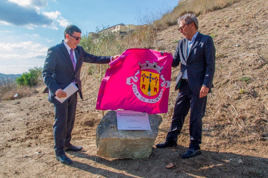 Intervenção nas encostas do Castelo de Palmela já está no terreno