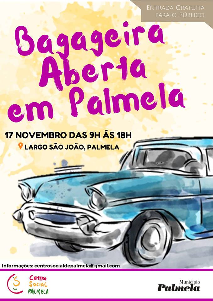 “Bagageira aberta em Palmela” volta ao Largo de S. João no dia 17 de novembro