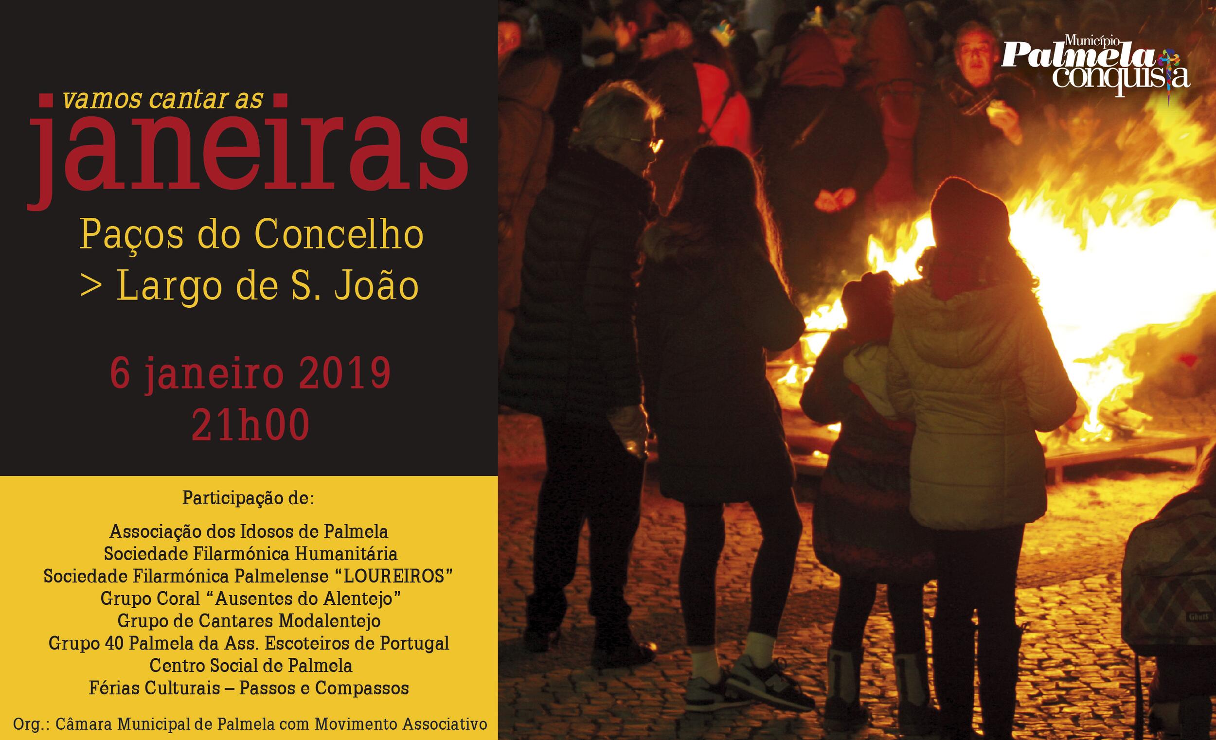 Município de Palmela e Movimento Associativo celebram tradição das Janeiras no dia 6 de janeiro