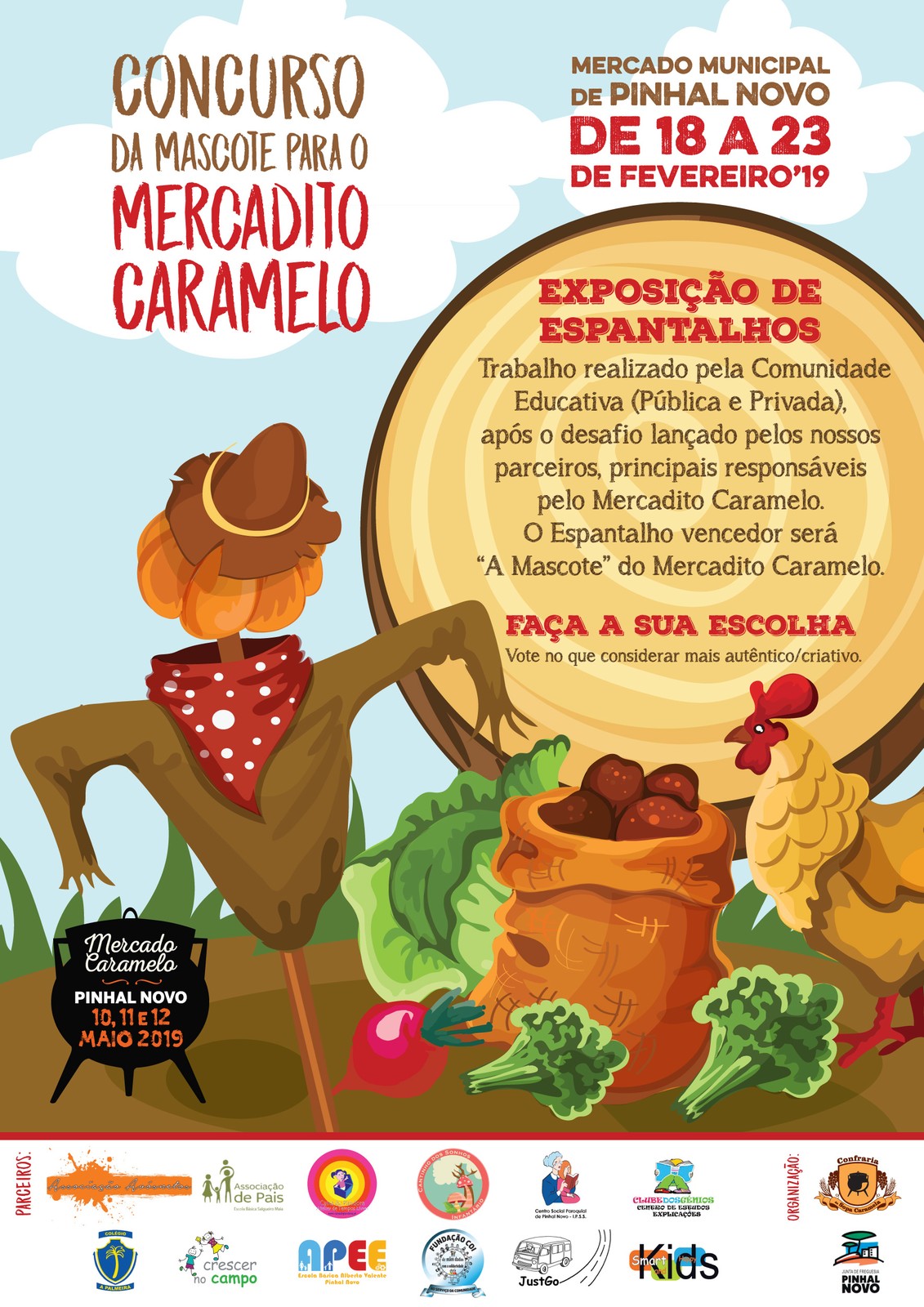 Concurso elege mascote do Mercadito Caramelo