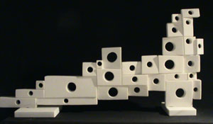 Escultura de Ricardo Gigante em exposição solidária na Pousada de Palmela 