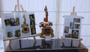  Almerindo Silva apresenta uma exposição de presépios na biblioteca de Pinhal Novo 