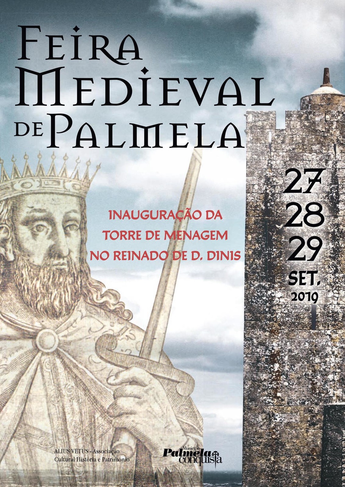 Feira Medieval de Palmela: formação para a comunidade em setembro