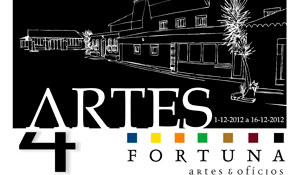 “4 Artes” patente no Espaço Fortuna, Artes &amp; Ofícios, em Quinta do Anjo 