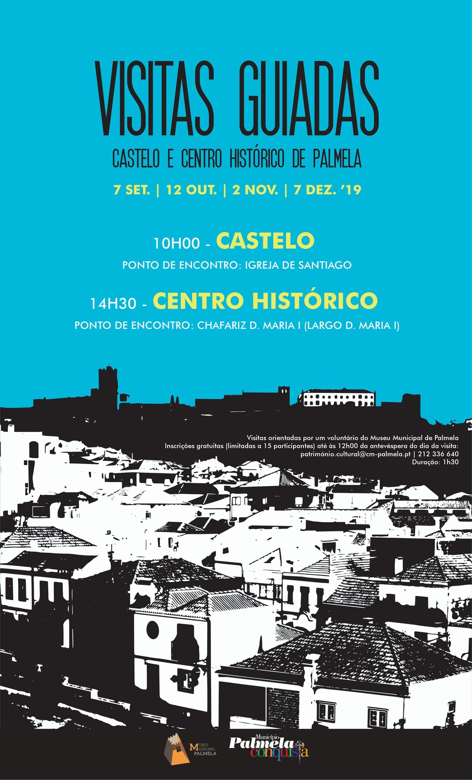 Castelo e Centro Histórico de Palmela aguardam a sua visita!