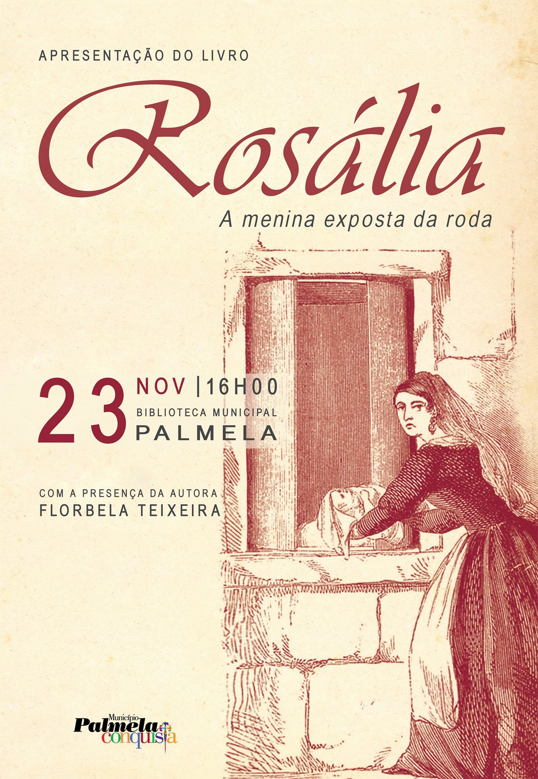 Florbela Teixeira apresenta romance na Biblioteca de Palmela