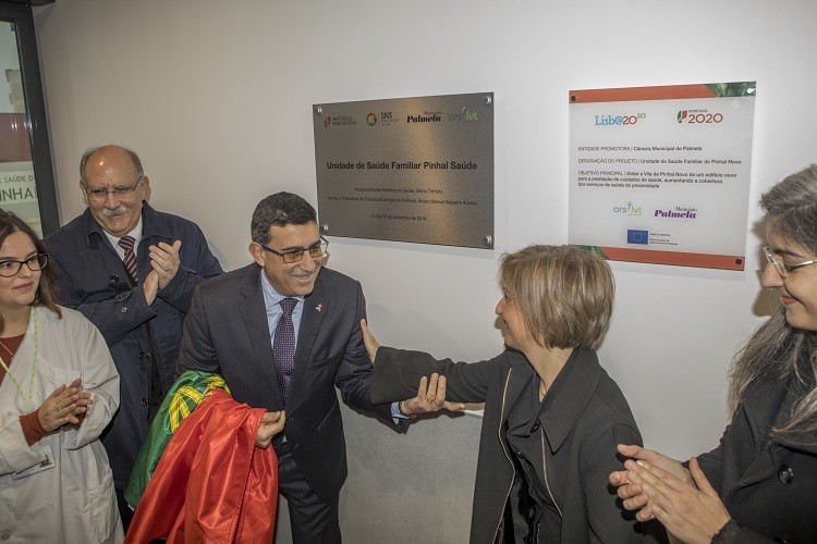 Inauguração da USF de Pinhal Novo sul: Ministra da Saúde destaca parceria com o Município