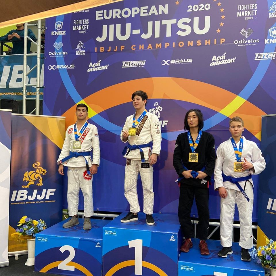 Aprovada saudação ao Vice Campeão Europeu de Jiu-Jitsu André Cruz