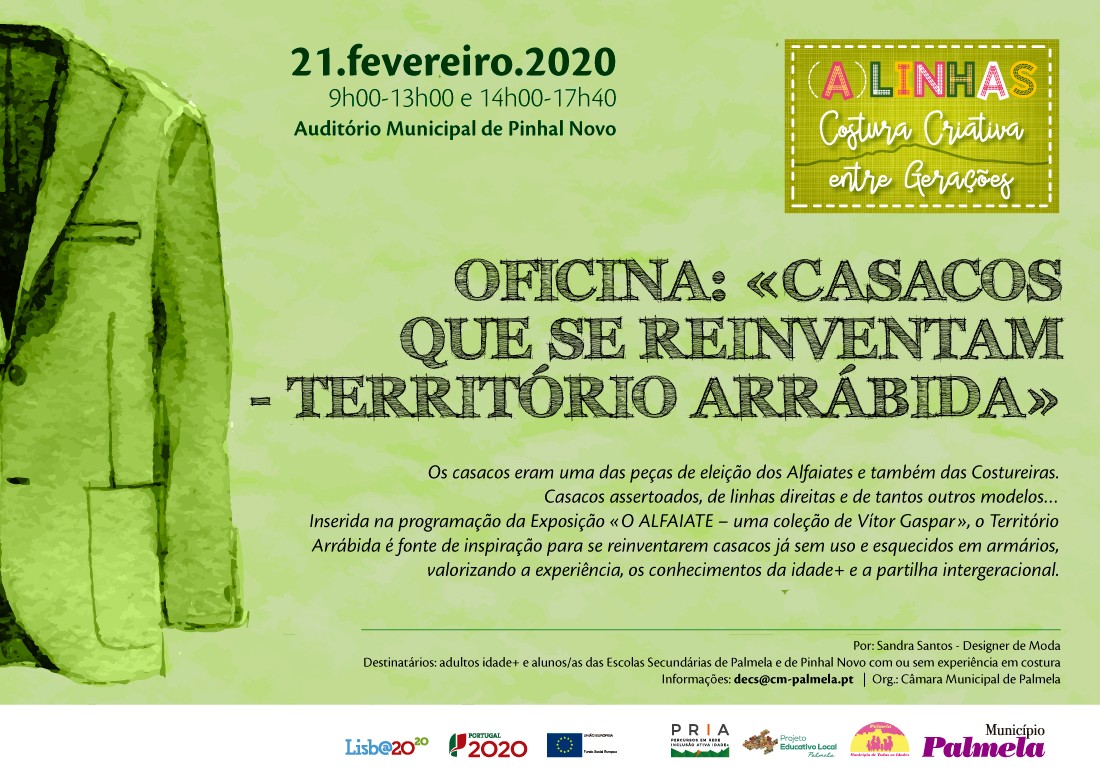 Oficina de costura promove partilha intergeracional