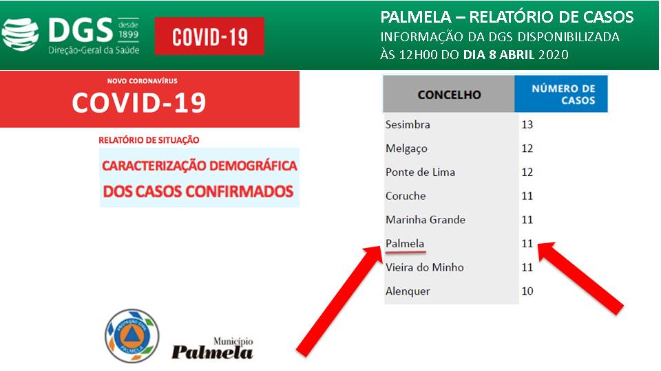 Relatório de Situação Diária da COVID 19 – 8 abril 2020 