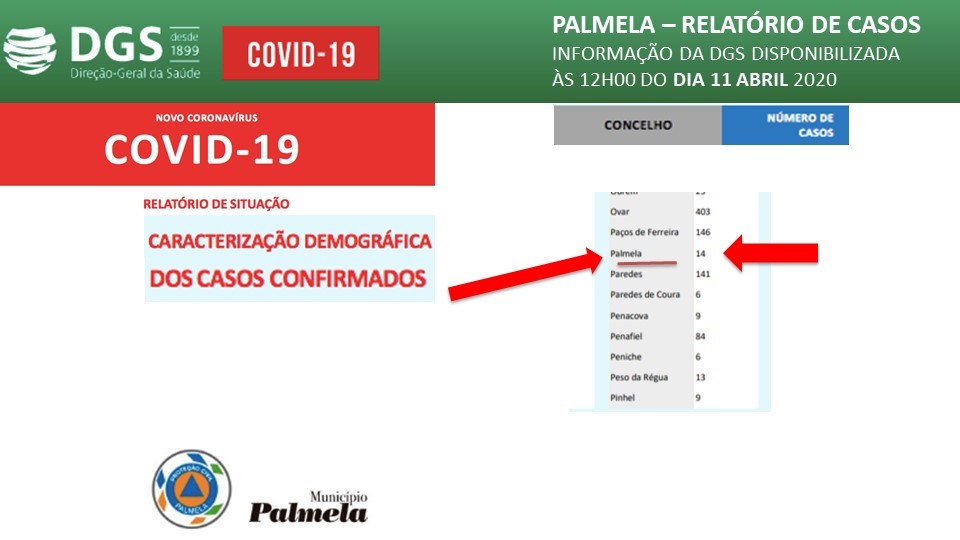 Relatório de Situação Diária da COVID 19 – 11 abril 2020