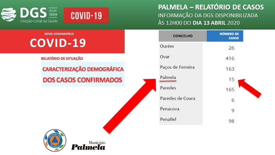 Relatório de Situação Diária da COVID 19 – 13 abril 2020