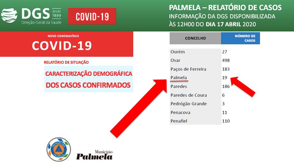 Relatório de Situação Diária da COVID 19 – 17 abril 2020
