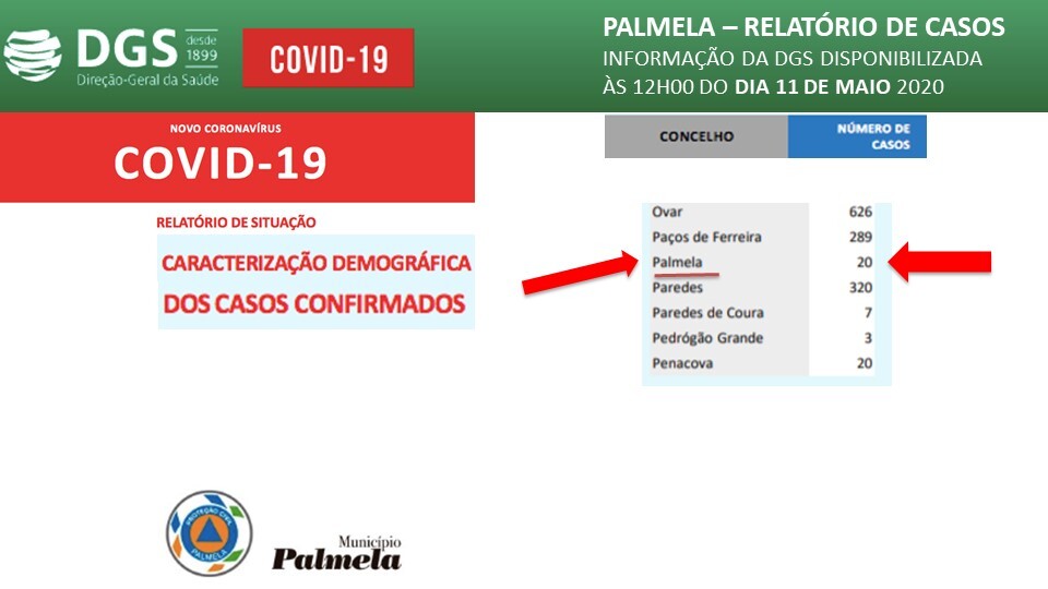 Relatório de Situação Diária da COVID 19 – 11 maio 2020