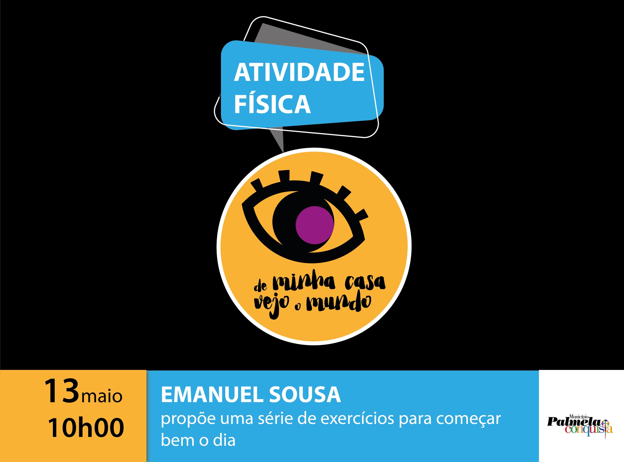 “De minha casa vejo o mundo”: Emanuel Sousa regressa com novo treino!