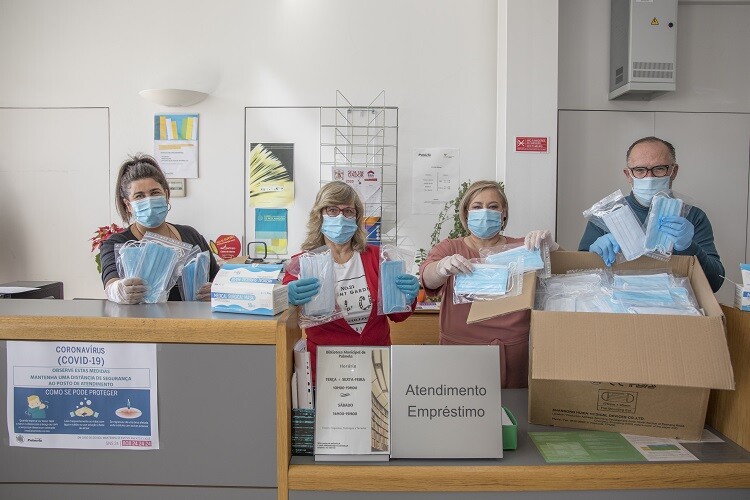 Palmela distribui mais 20 mil máscaras descartáveis