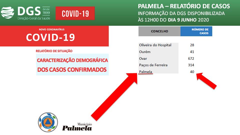 Relatório de Situação Diária da COVID 19 – 9 junho 2020