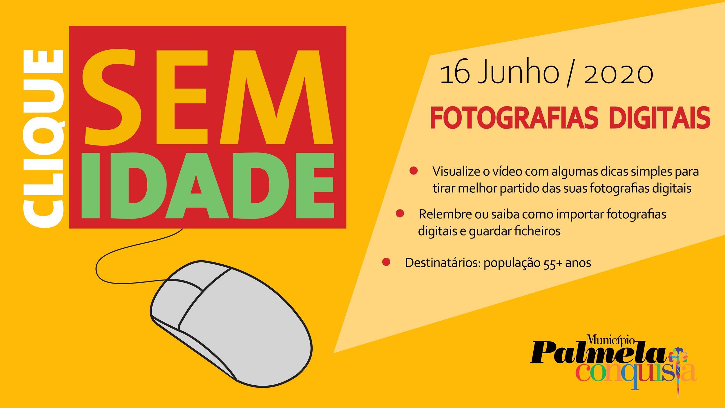 “Clique Sem Idade” - fotografias digitais