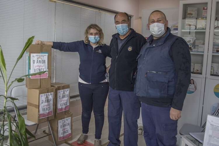 COVID-19: Palclini doa + equipamentos de proteção a IPSS de Palmela