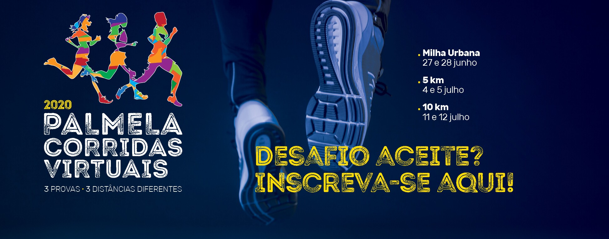 “Palmela Corridas Virtuais”: ainda pode inscrever-se para a prova de 10 km!