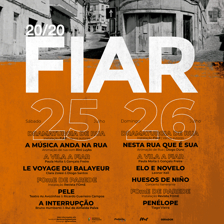 A 25 e 26 de julho, saia à rua e venha “FIAR A Vila”!