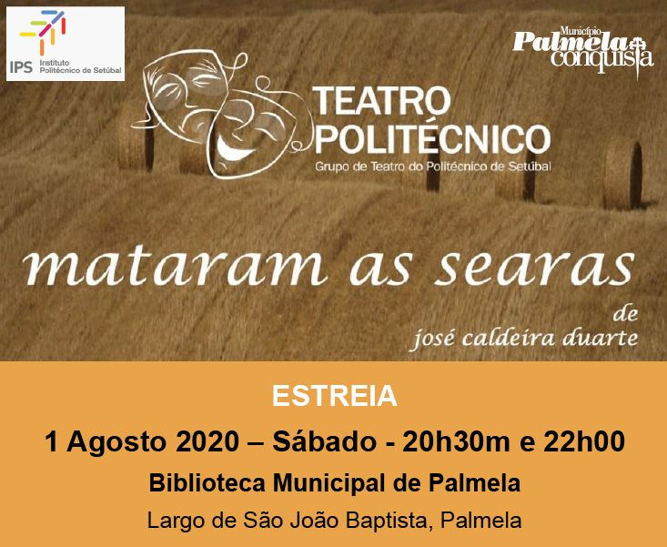 Teatro Politécnico estreia “Mataram as Searas” na Biblioteca de Palmela
