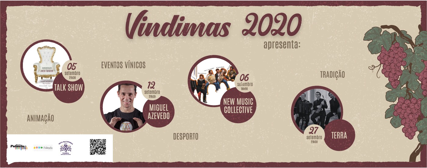 Programa Vindimas 2020 evoca festa emblemática de Palmela