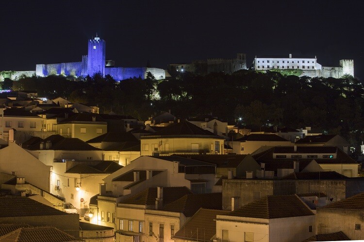 Castelo de Palmela iluminado de azul no 75.º aniversário das Nações Unidas