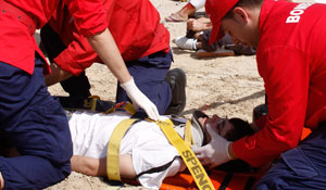 Agentes da Proteção Civil participam em simulacro de acidente rodoviário em Poceirão 