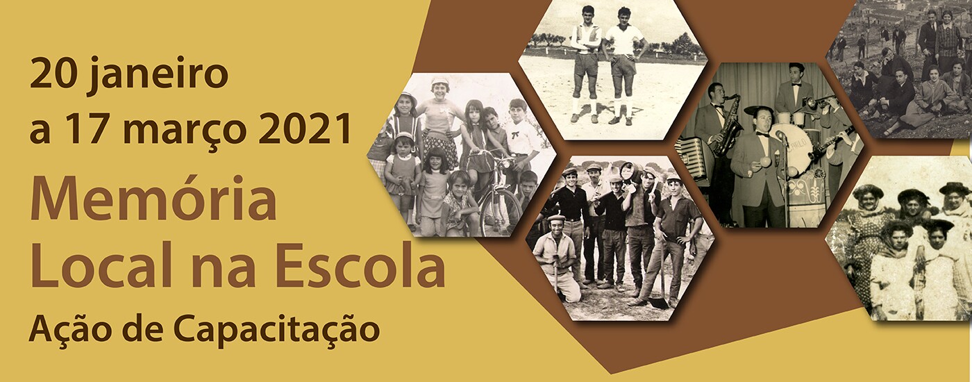 Abertas inscrições para Webinar “Memória Local na Escola”