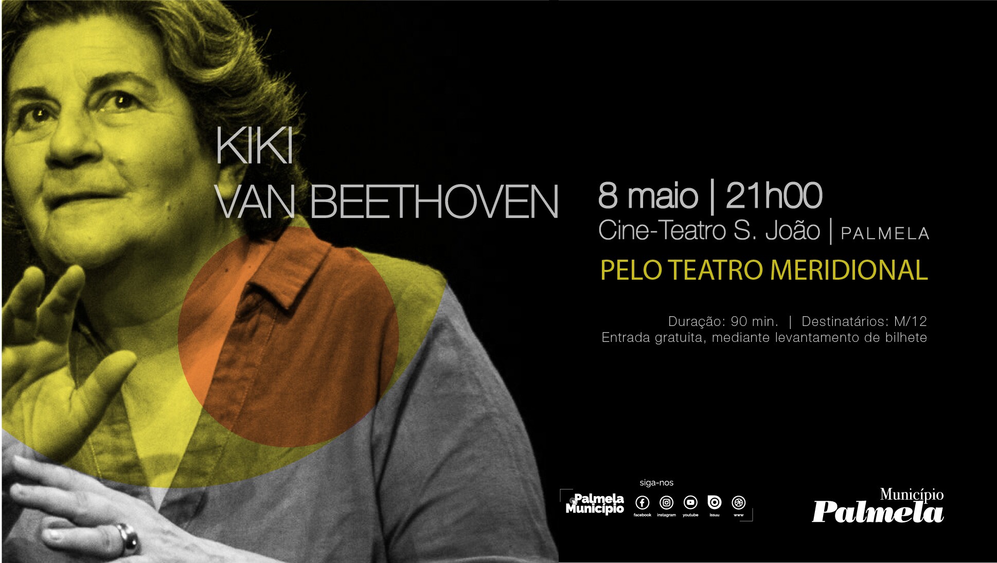 Teatro Meridional leva “Kiki Van Beethoven” ao Cine-Teatro S. João