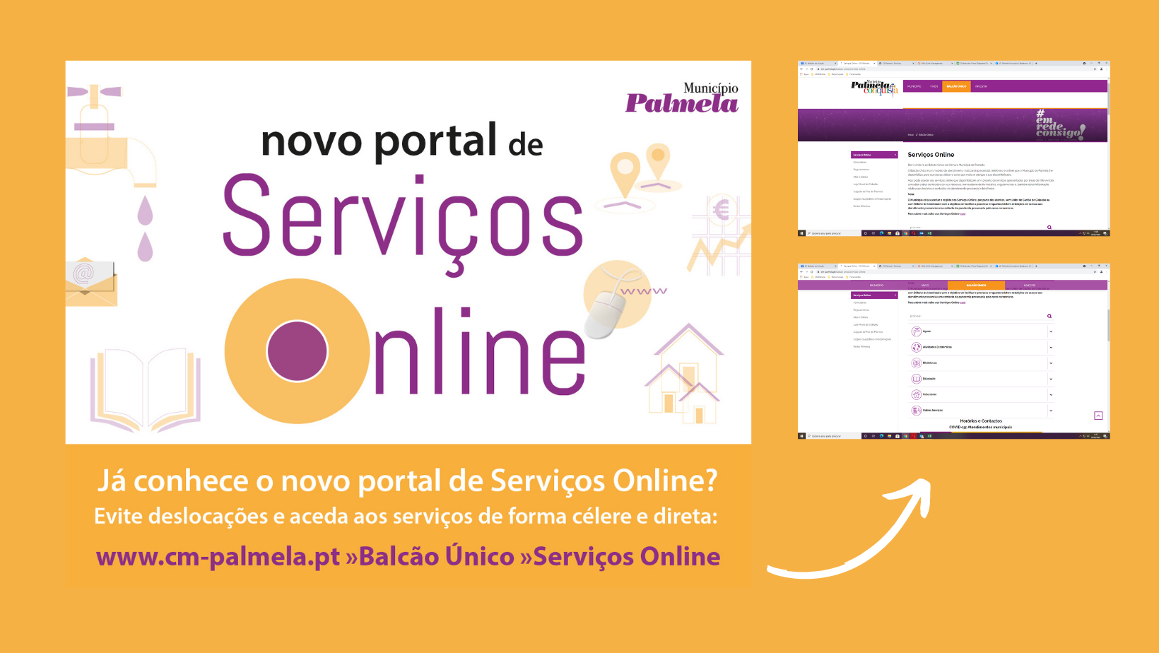 Maior eficácia e rapidez - Município atualiza Portal de Serviços online 