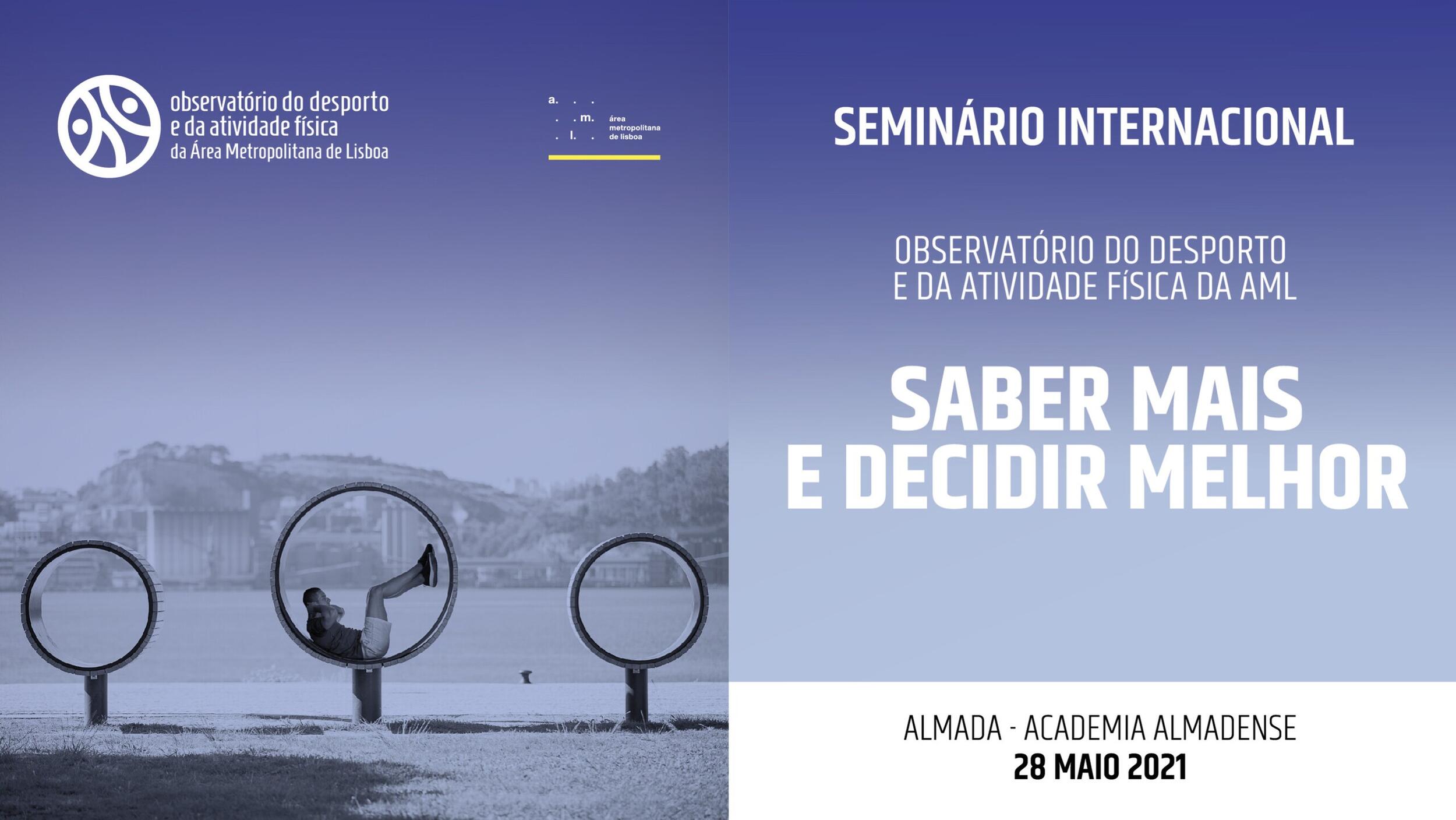 Palmela no Observatório do Desporto e da Atividade Física da AML: apresentação a 28 de maio