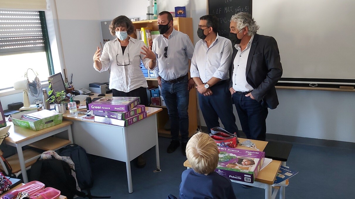 Palmela está a oferecer 3.600 jogos Green Science às escolas do concelho