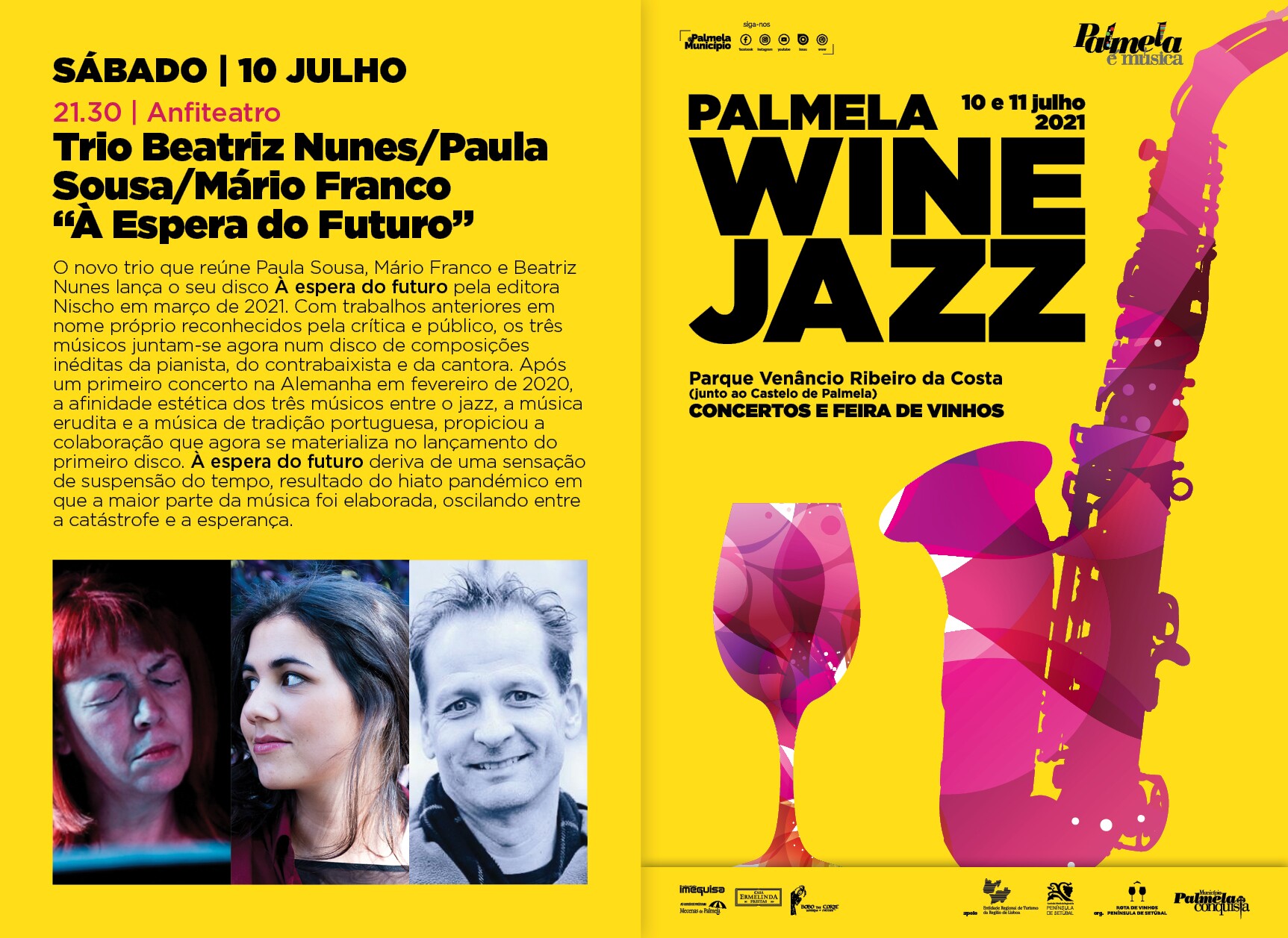 “Palmela Wine Jazz”: assista à apresentação do disco “À espera do futuro”