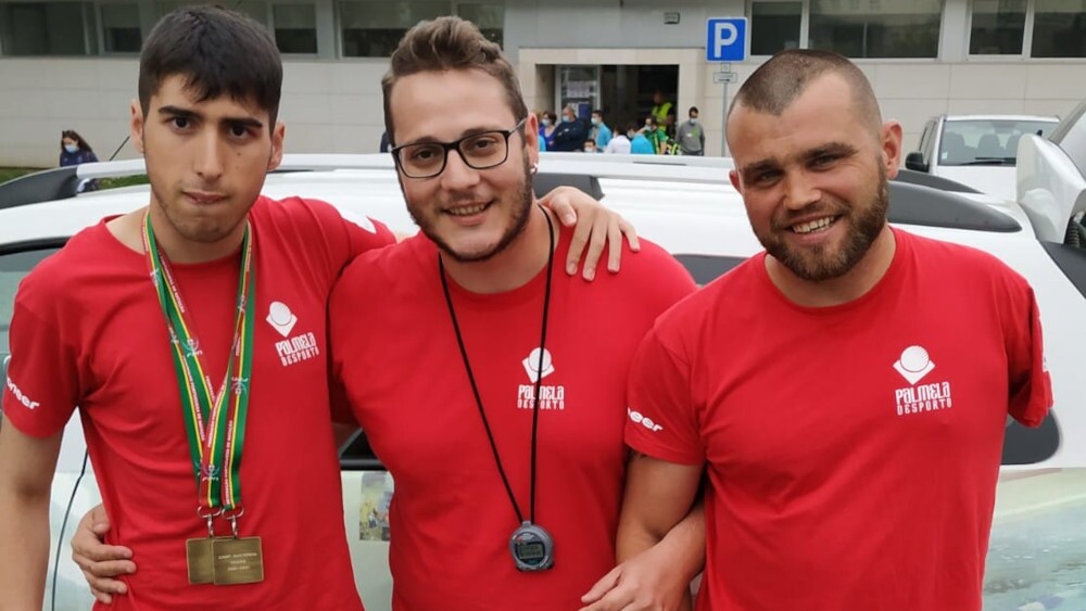 Saudação - Campeão Nacional de Natação Adaptada Pedro Manito