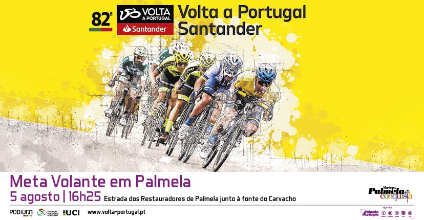 Volta a Portugal em Bicicleta regressa a Palmela - 1.ª etapa com Meta Volante  