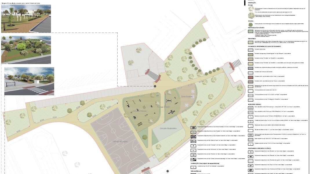 Município lança concurso para obra do Jardim Ferreira da Costa – Venda do Alcaide