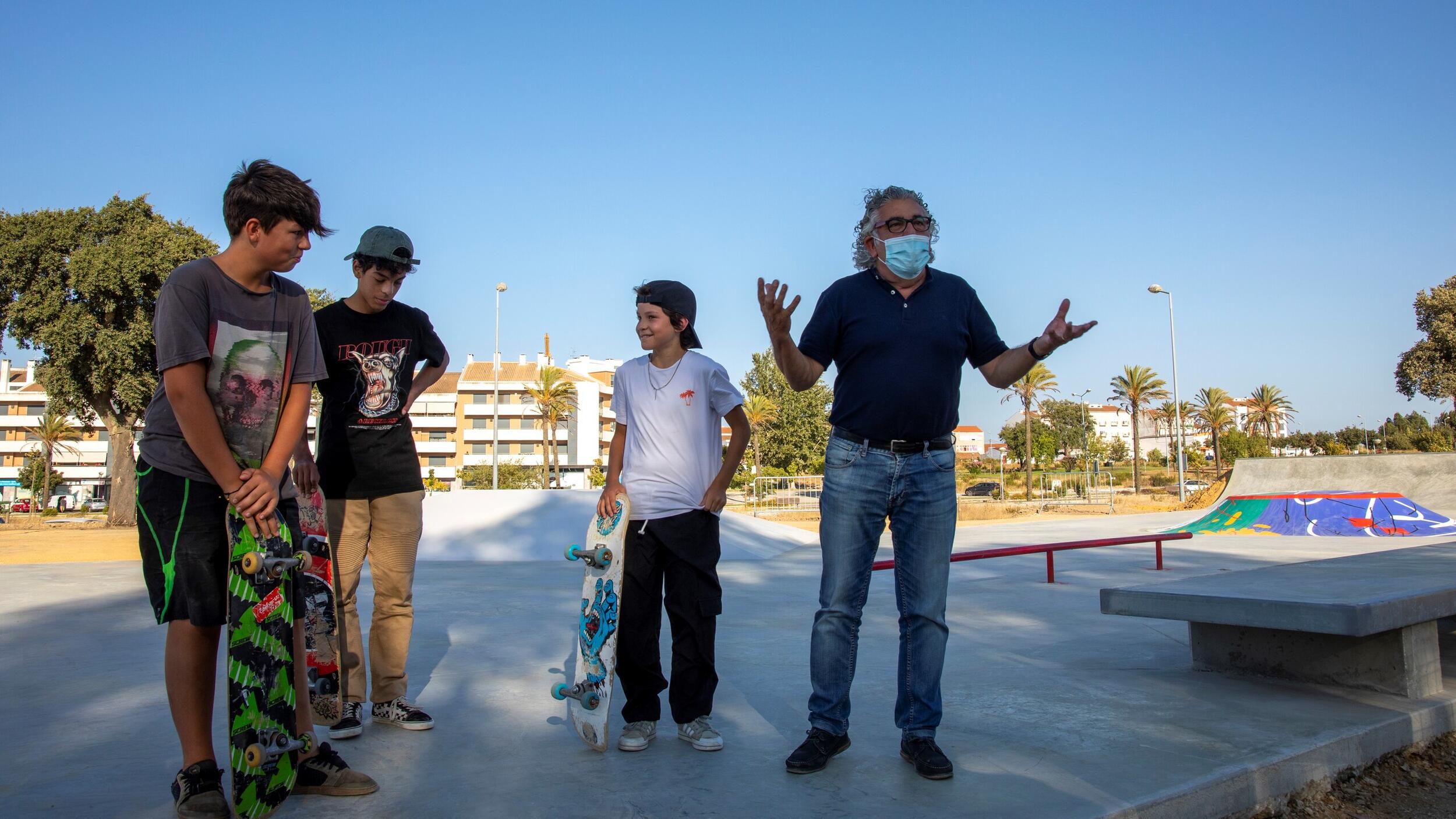 Dia Internacional da Juventude celebrado no Skate Park  do Monte do Francisquinho – Pinhal Novo
