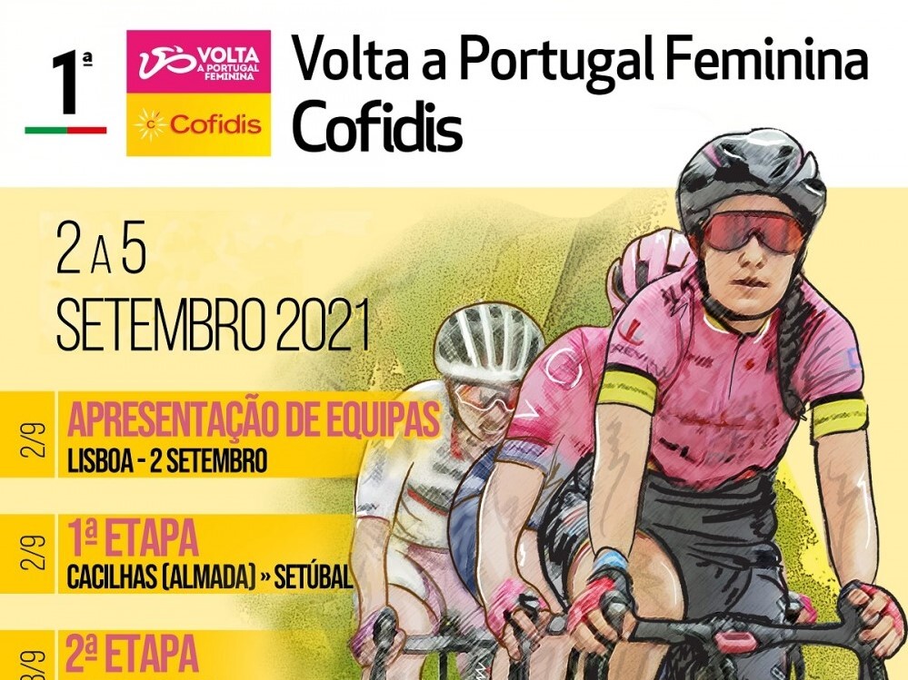 1.ª Volta a Portugal Feminina com Meta Volante em Palmela a 2 de setembro