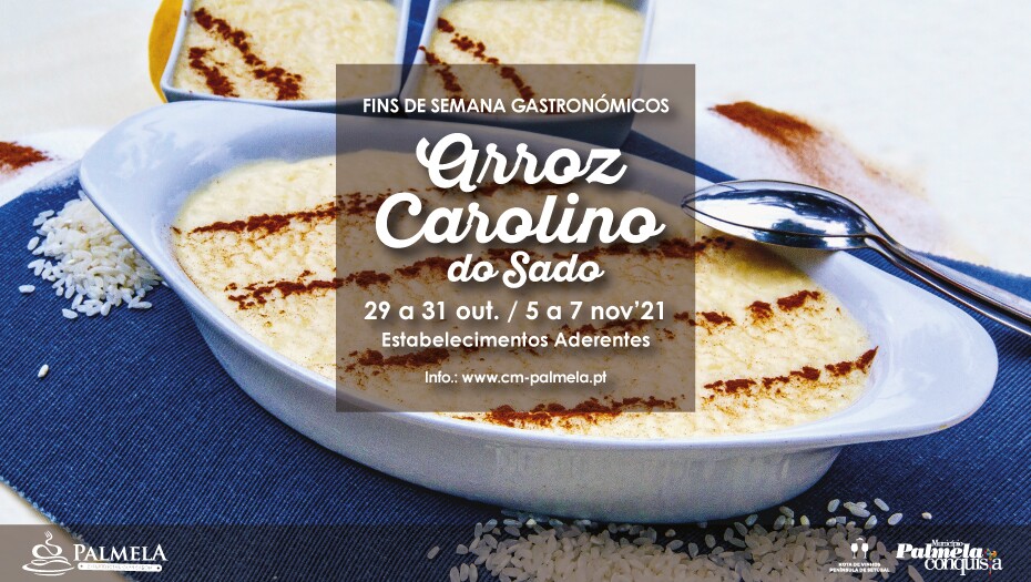 Fins de Semana Gastronómicos do Arroz Carolino do Sado em estreia!